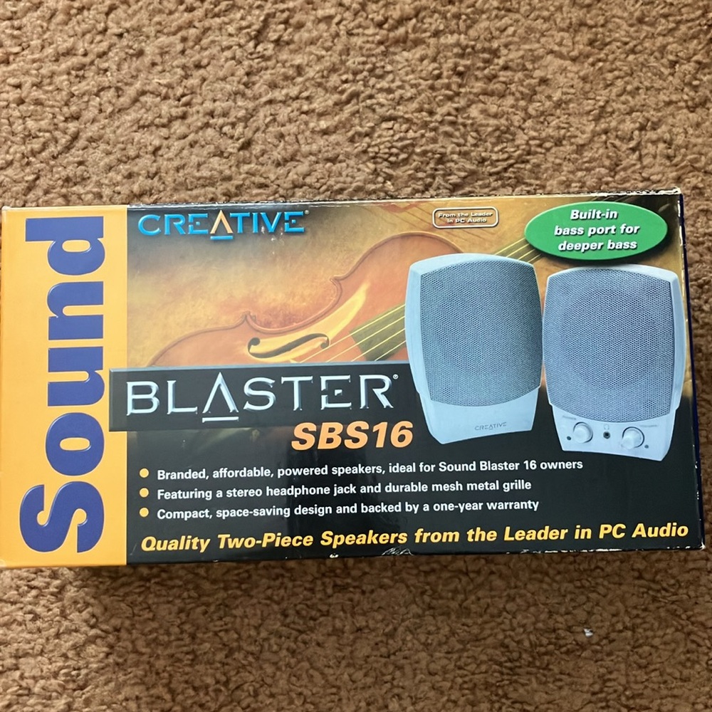 Blaster SBS16 Gray Speakers